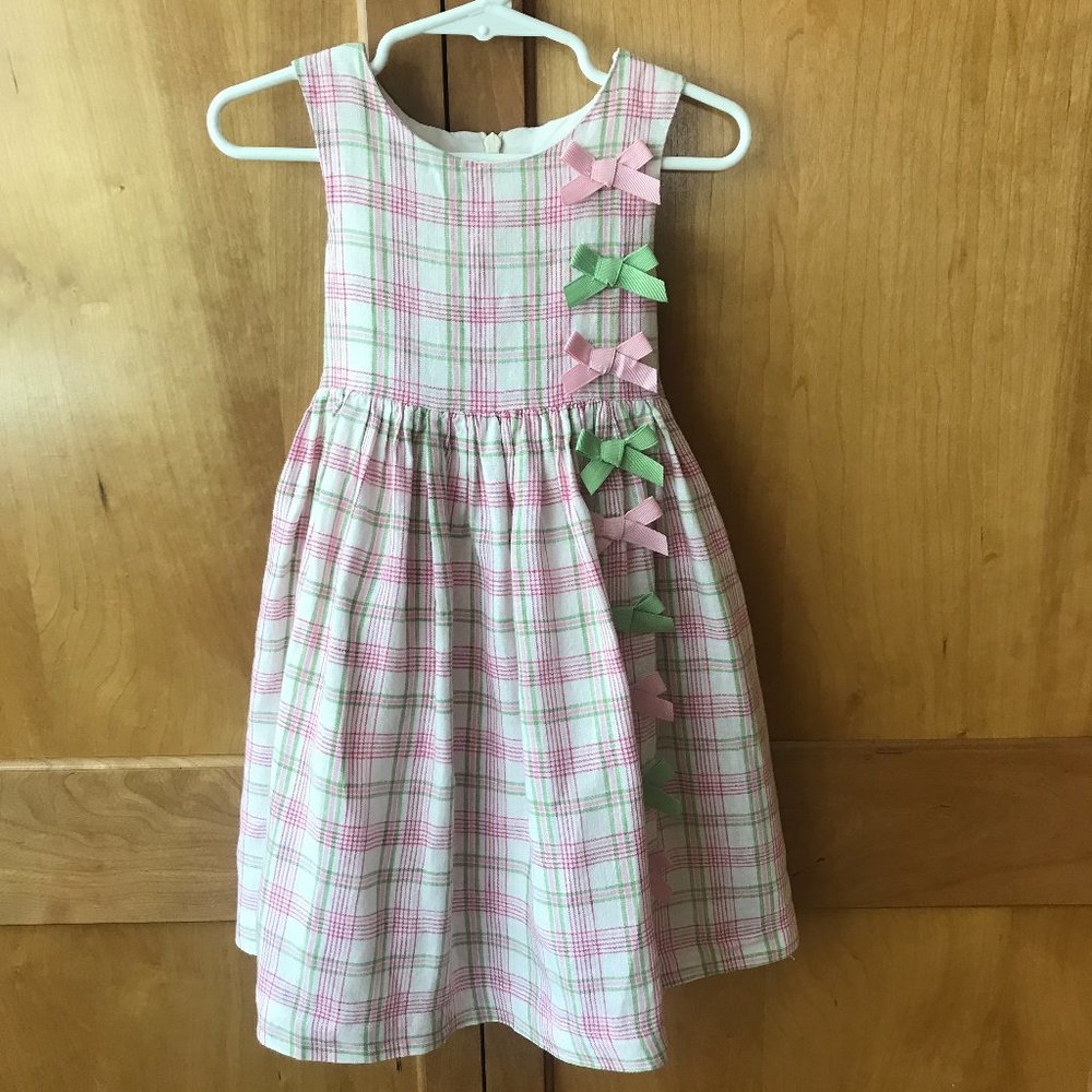 The Children's Place Linen Plaid Dress 24 months - Picture 1 of 14